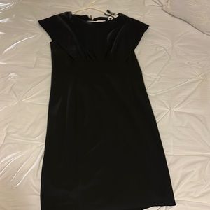 Calvin Klein dress w gold zipper sz 14 hugs in all the right places yet classy!!
